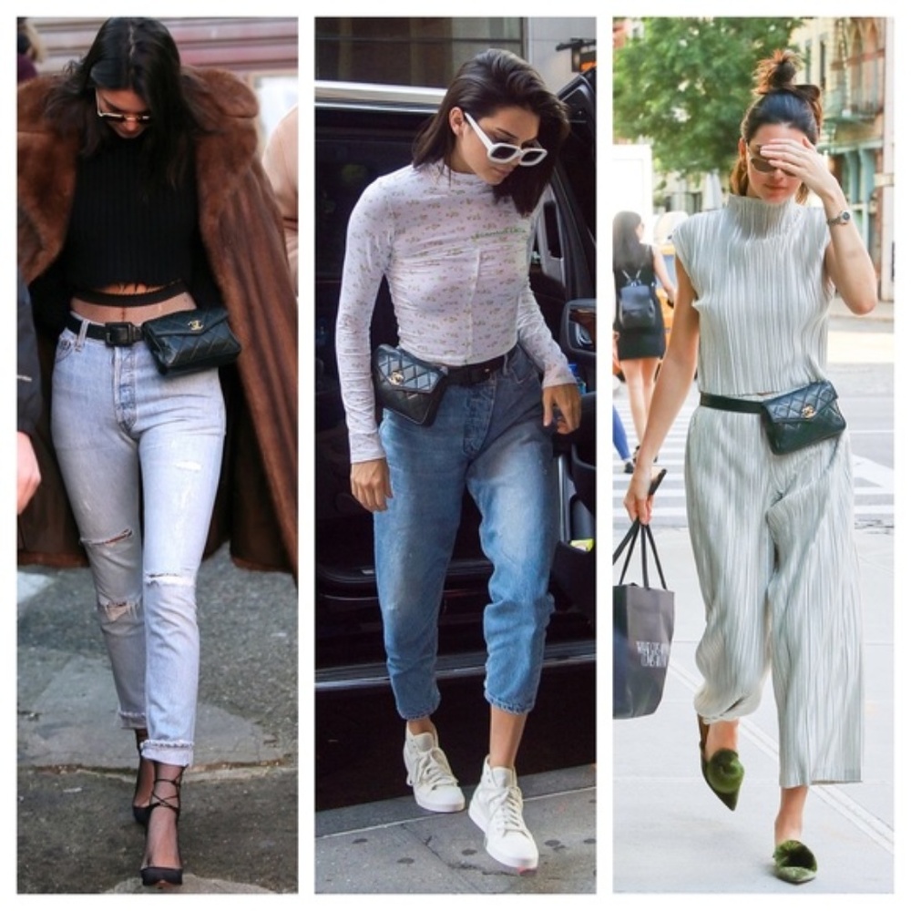 Faux Leather Quilted Fanny Pack